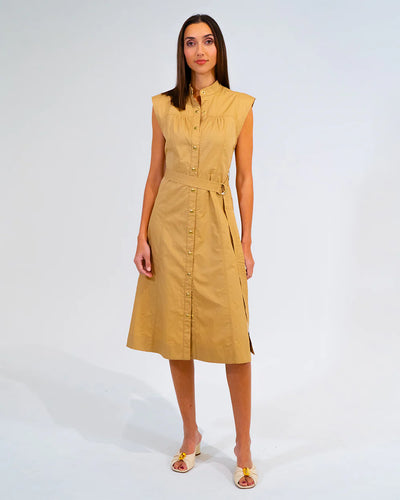 AM Iris Dress-Camel