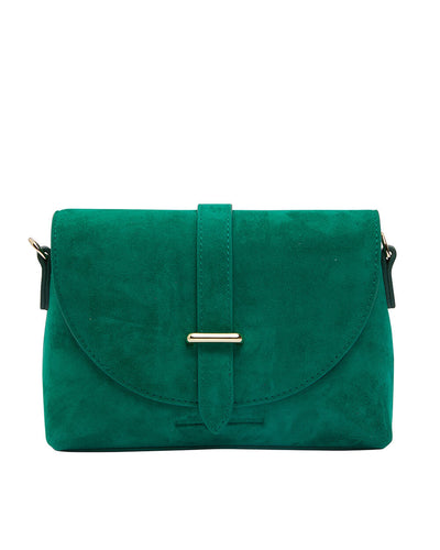 Mini Audrey  -Emerald Suede