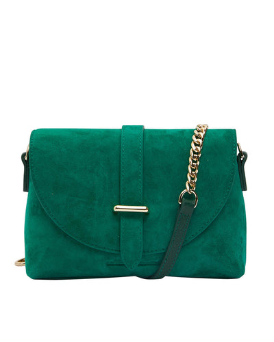 Mini Audrey  -Emerald Suede