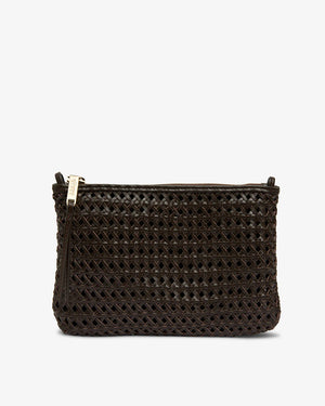 Molly Crossbody - Chocolate Weave