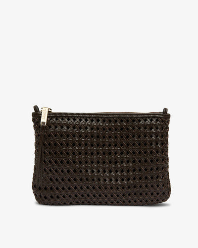 Molly Crossbody - Chocolate Weave