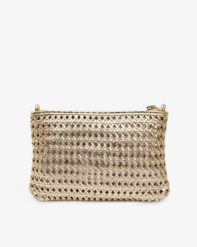 Molly Crossbody - Gold Weave