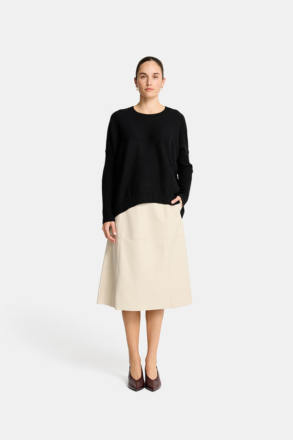 Sadie Crew Neck - Black