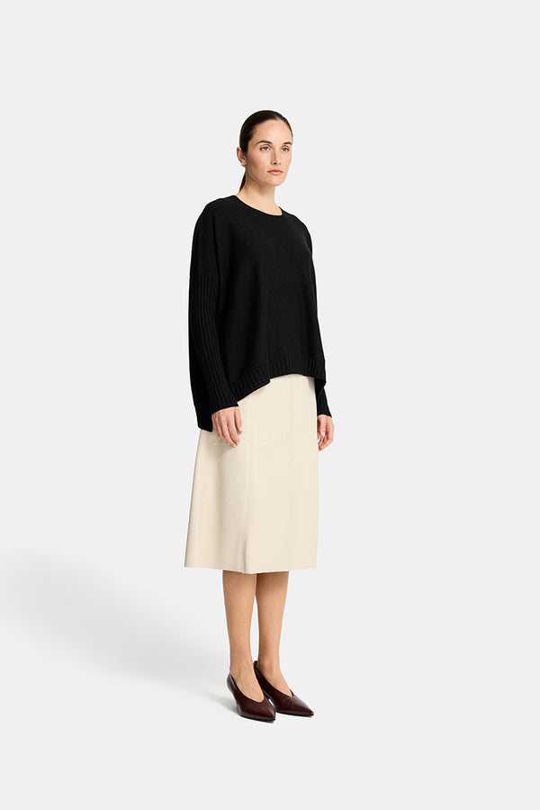 Sadie Crew Neck - Black