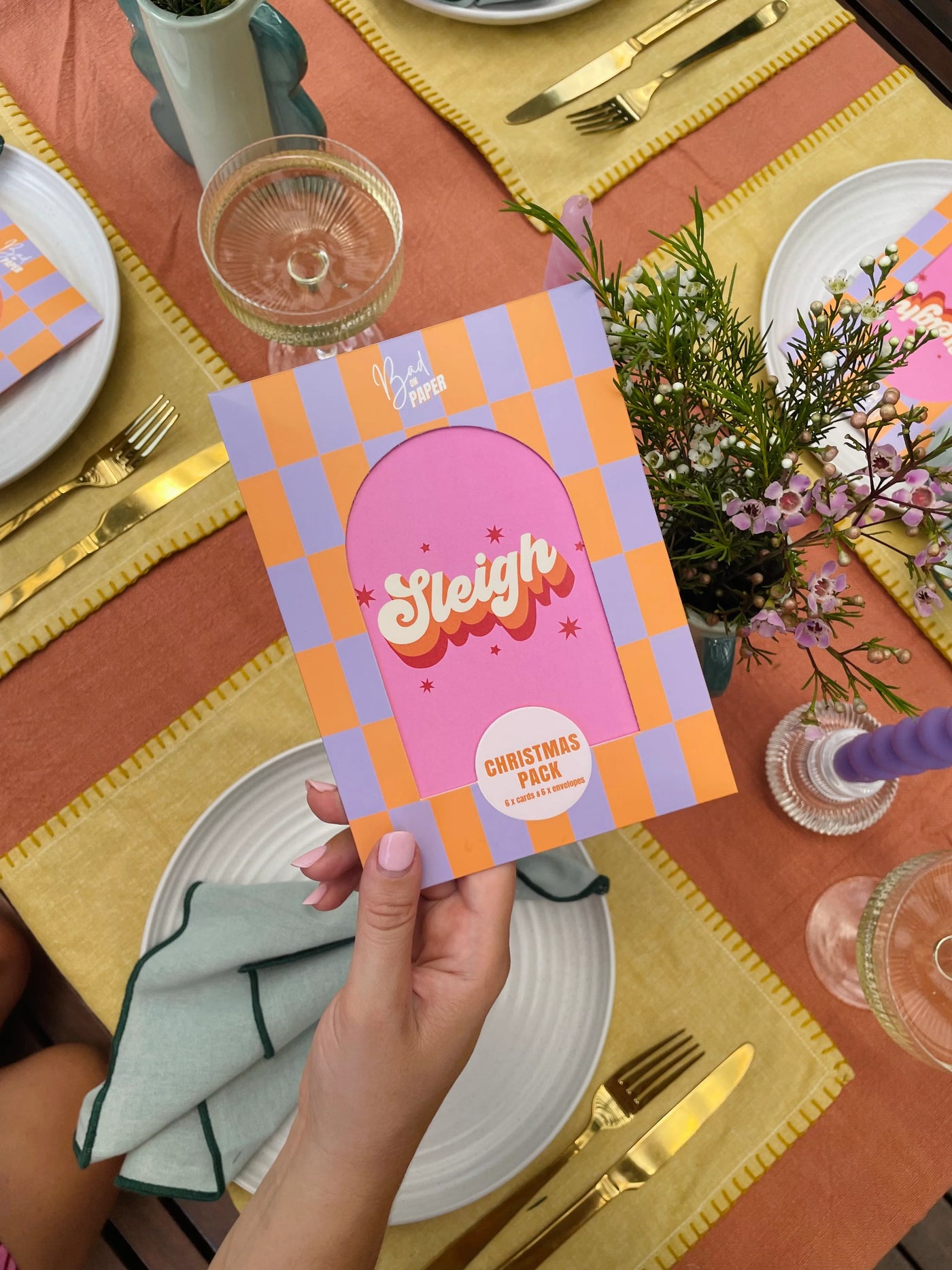 Bad on Paper 6 Card Pack - Merry Christmas edition