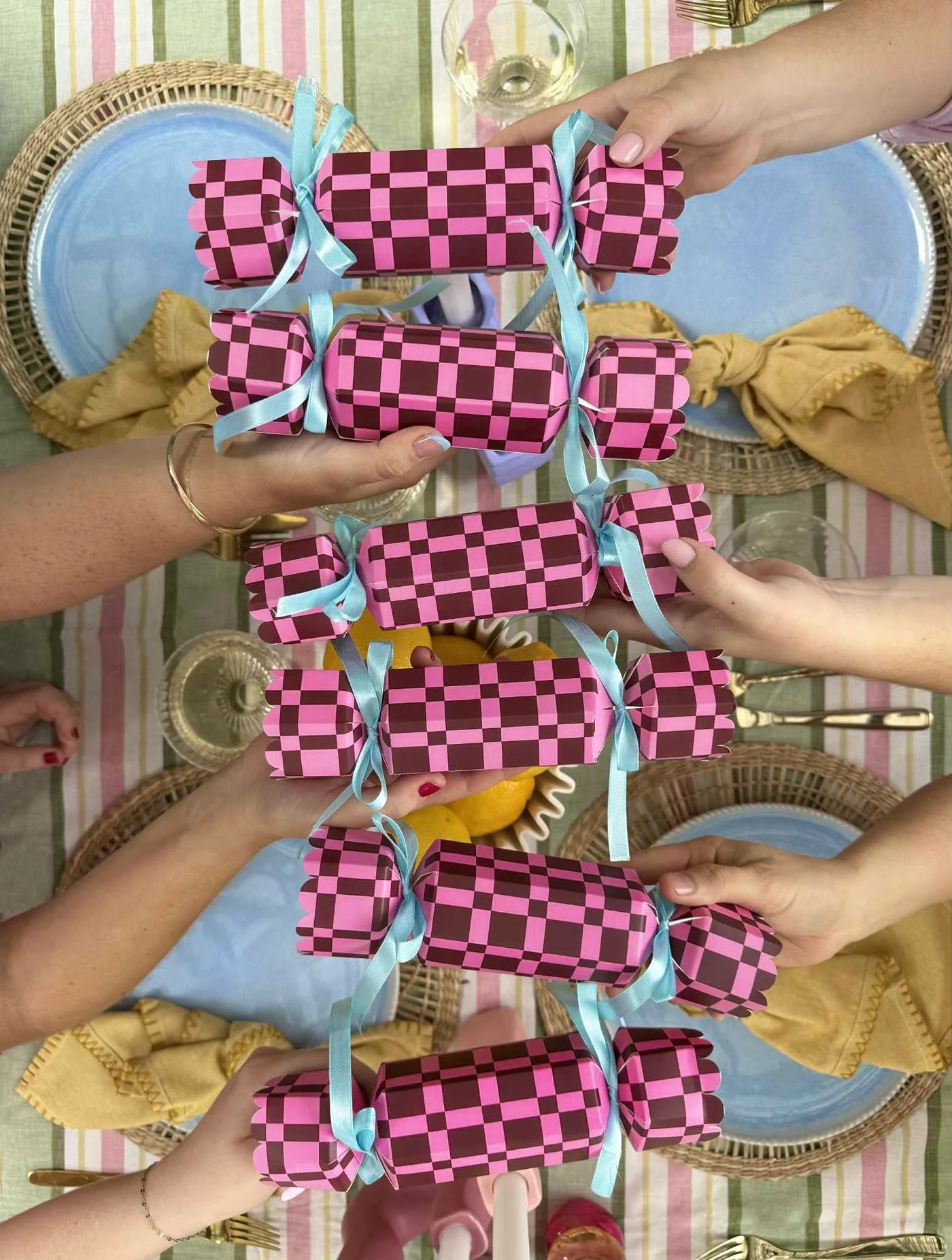 Bad Bon Bons - Pink/Brown