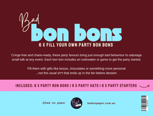 Bad Bon Bons - Pink/Brown