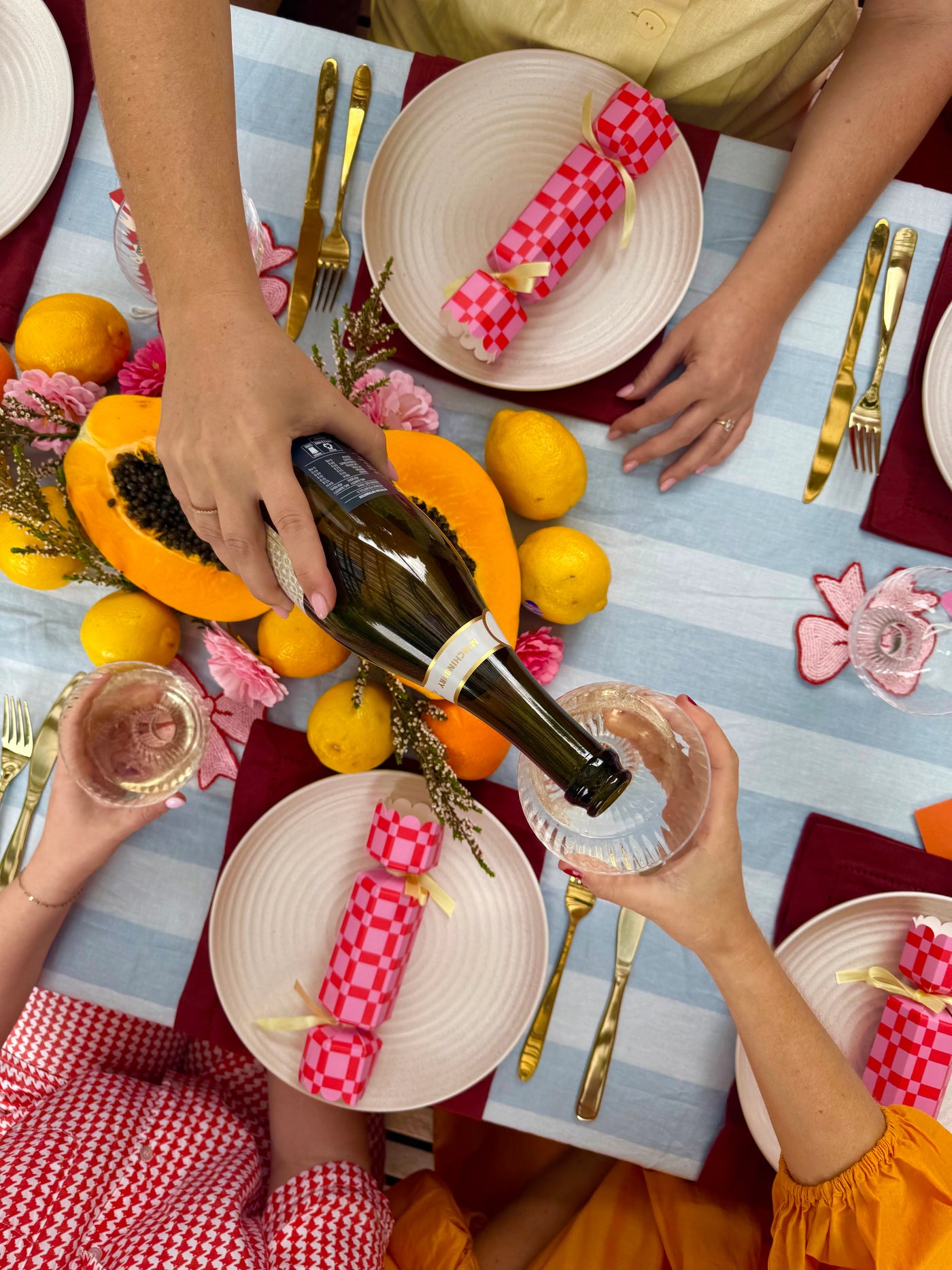 Bad Bon Bons - Pink/Red