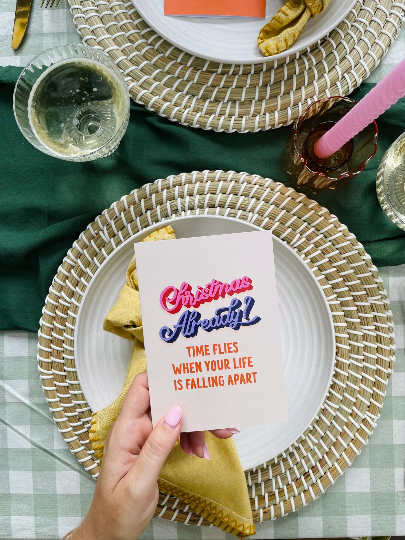 Christmas Already? Time Flies card