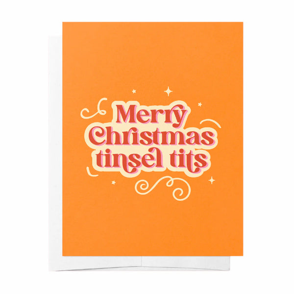 Merry Christmas Tinsel Tits