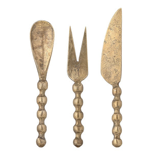 Haolin Cheese Utensils - Brass