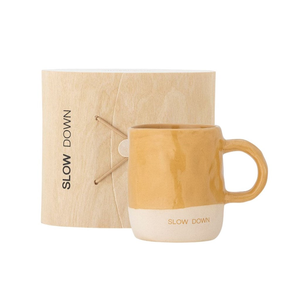 Neo Mug - Slow Down/ Yellow