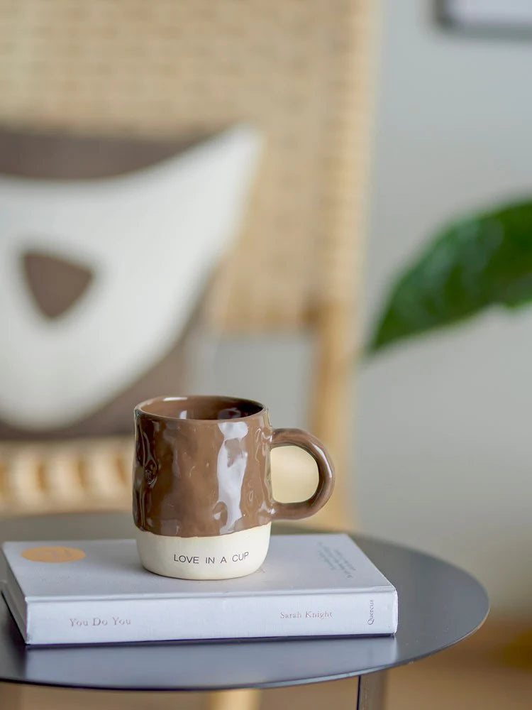Neo Mug - Love in a Cup / Brown