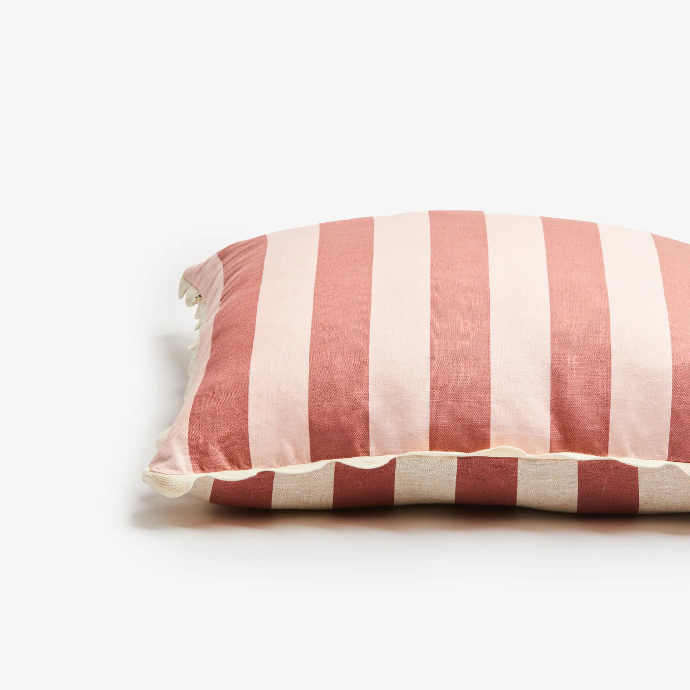 Bold Stripe Berry Pink 60x60cm cushion