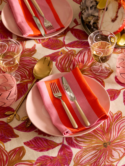 Bold Stripe Sorbet Napkins (set of 4)