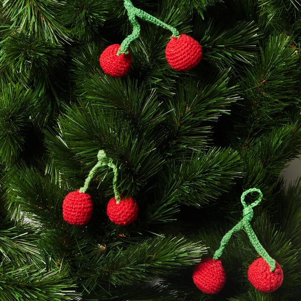 Cherries Red Christmas Decoration