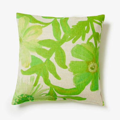 Cornflower Green Euro Pillowcases (set of two)