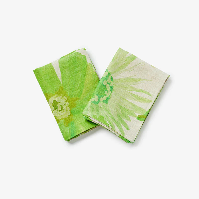Cornflower Green Standard Pillowcases (set of two)