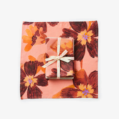 Cosmos Pink Napkins (set of four)