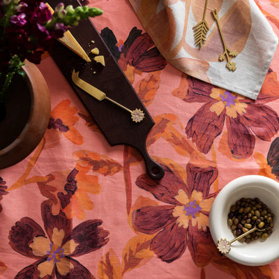 Cosmos Pink Tablecloth