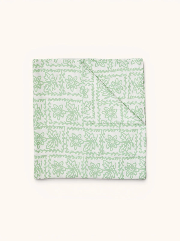 Daisy Sage Flat Sheet