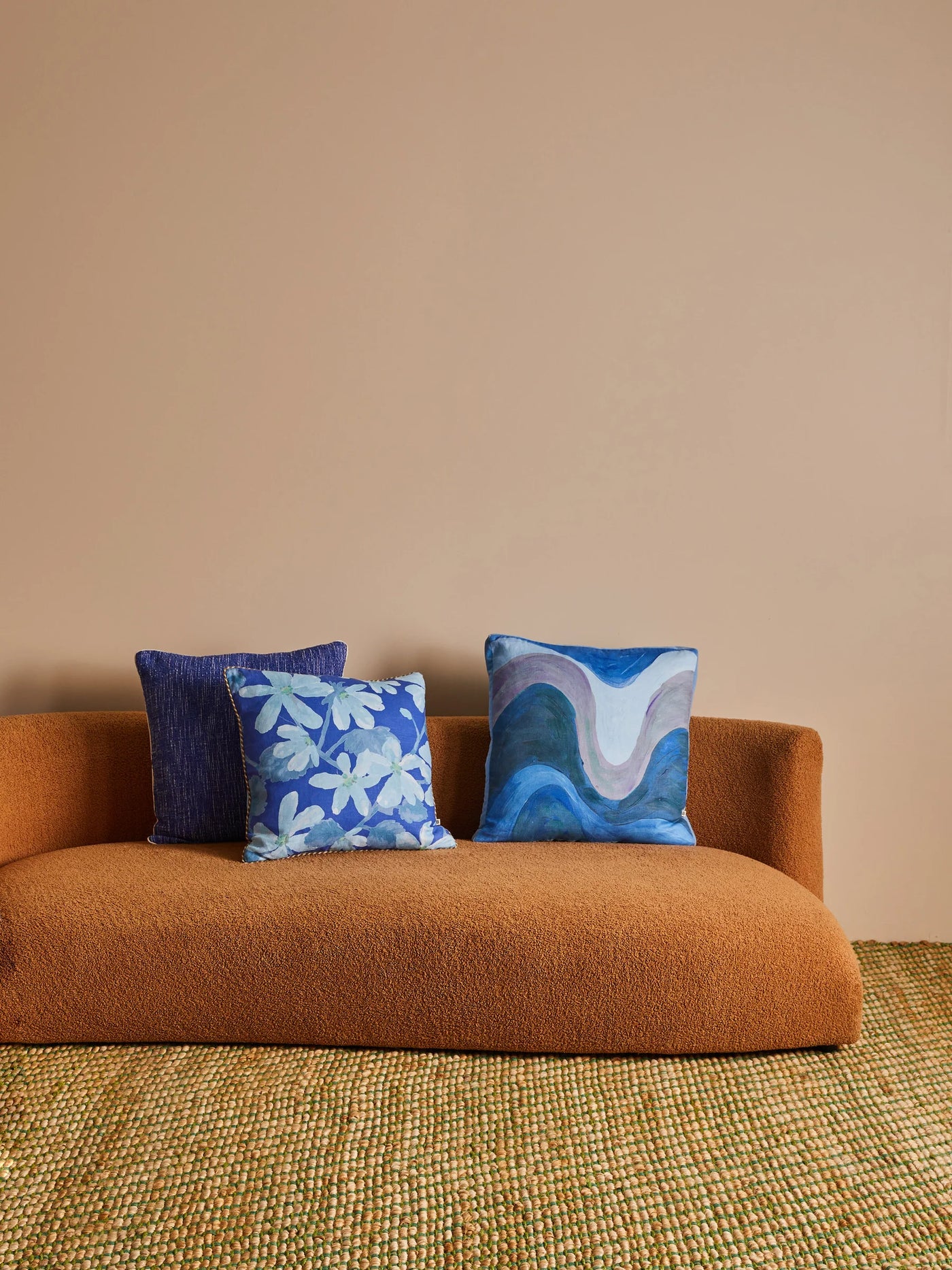 Fonda Blue 50cm cushion