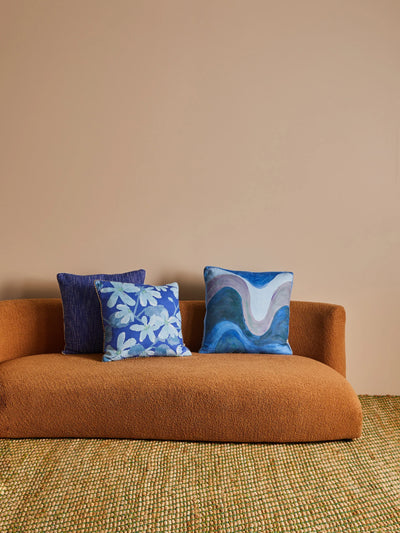 Fonda Blue 50cm cushion