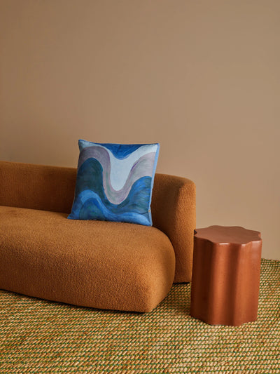 Fonda Blue 50cm cushion