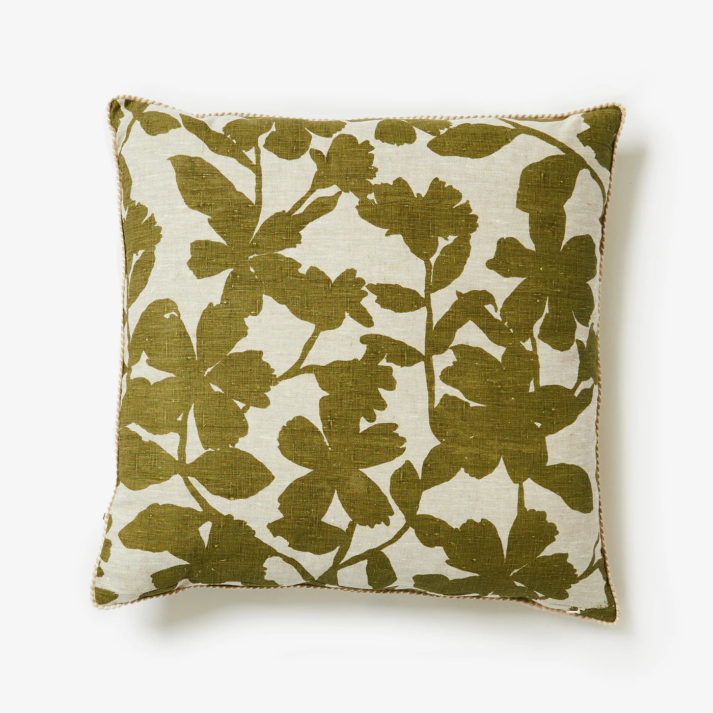 Geranium Khaki 60x60cm Cushion