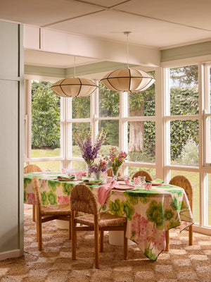 Geranium Multi Tablecloth