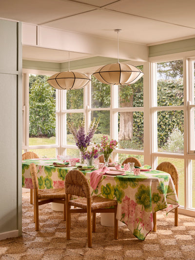 Geranium Multi Tablecloth