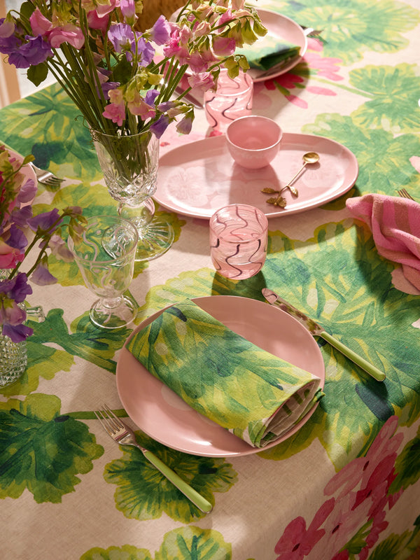 Geranium Multi Tablecloth