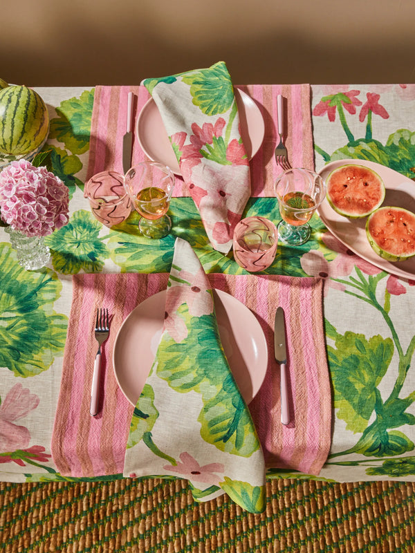 Geranium Multi Tablecloth