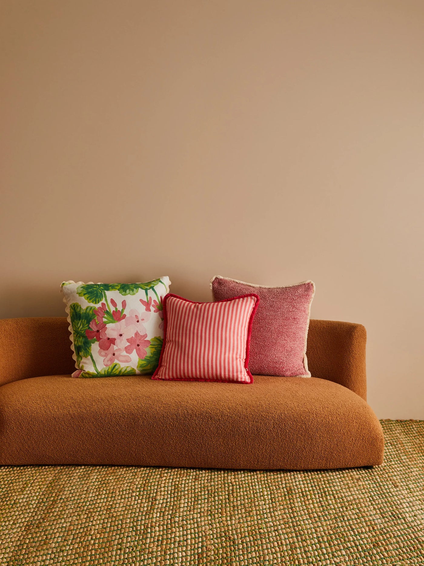 Grain Rose 50cm Cotton Cushion