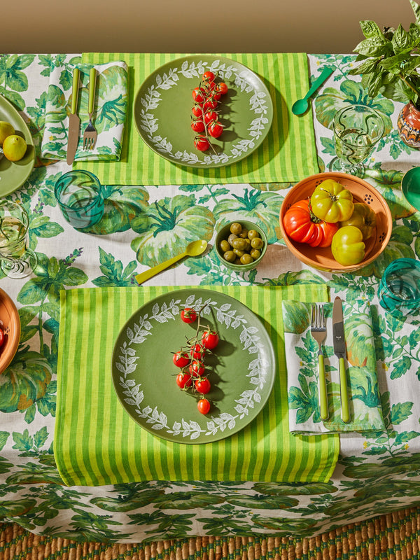 Heirloom Green Tablecloth