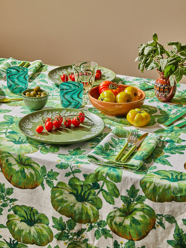 Heirloom Green Tablecloth