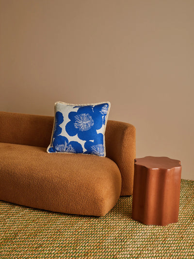Jardin Blue 50cm cushion