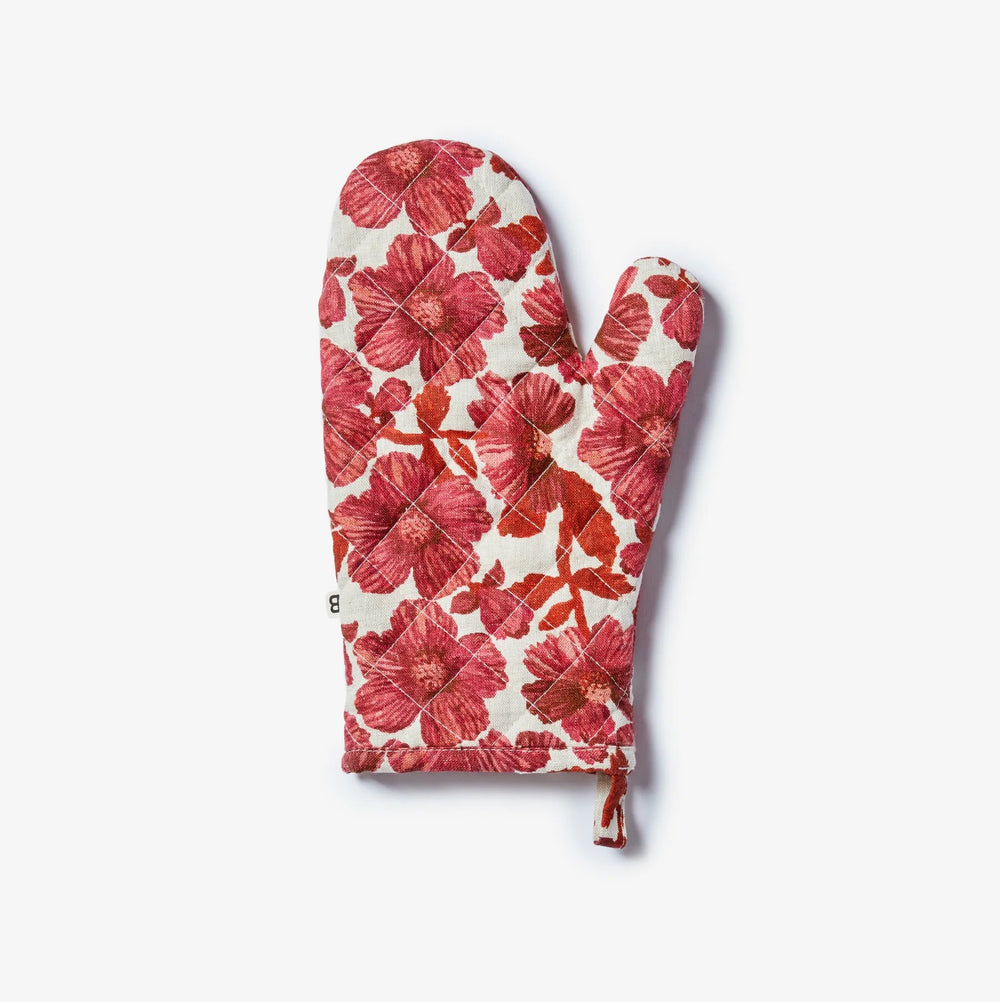 Leon Cerise Oven Mitt