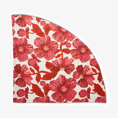 Leon Cerise Round Tablecloth
