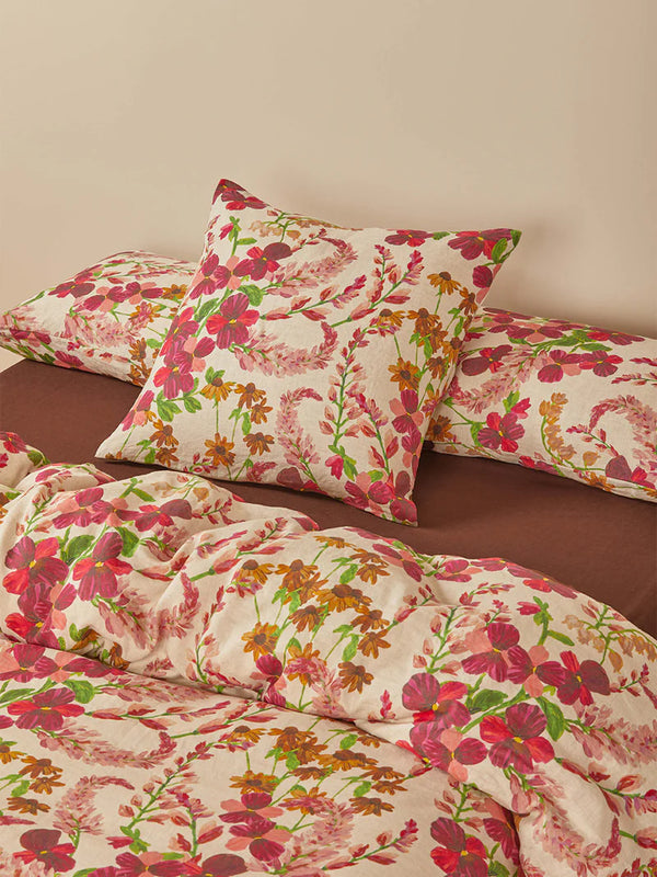 Lupin Multi Euro Pillowcases