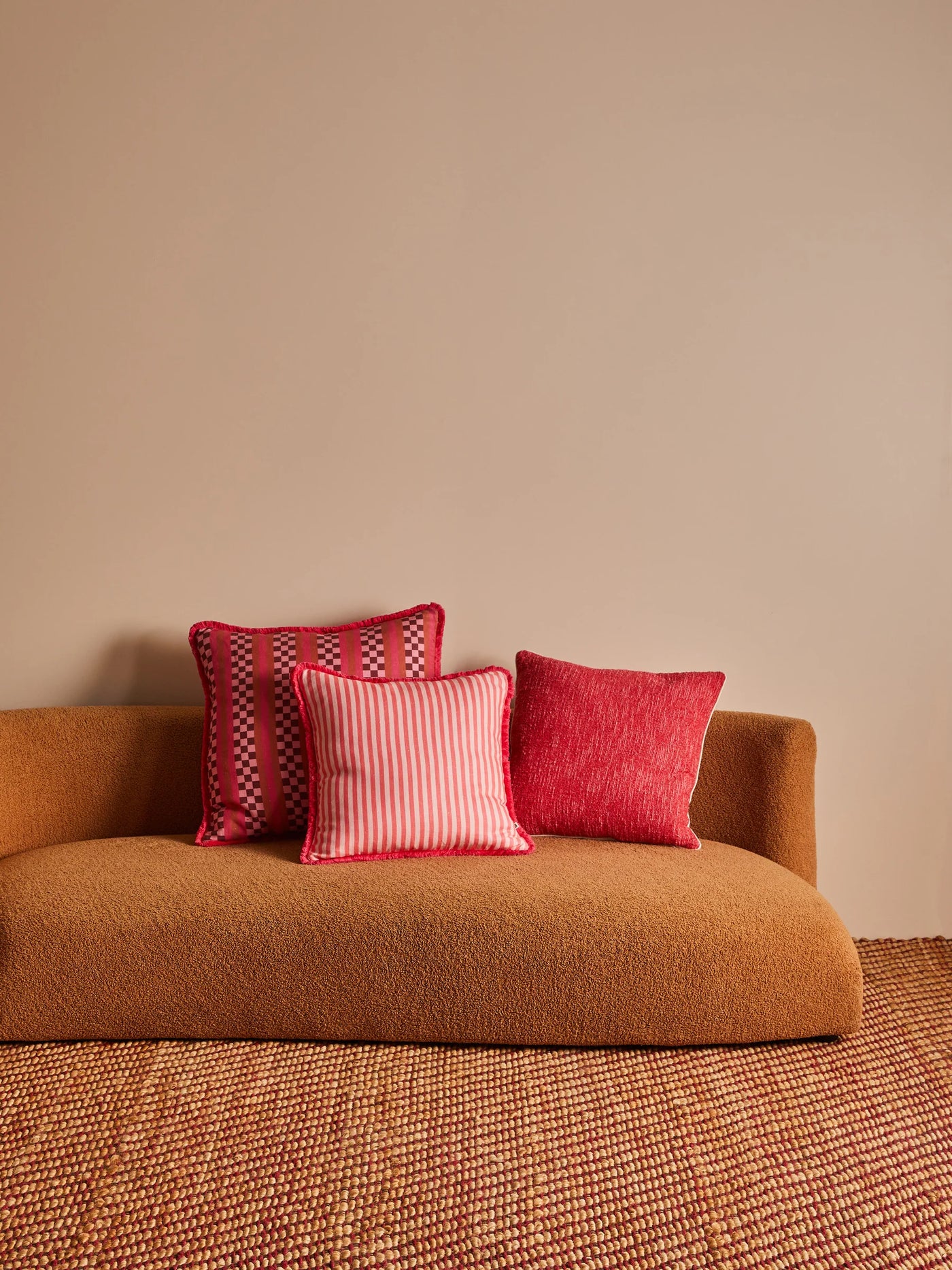 Marco Tile Pink 60cm cushion