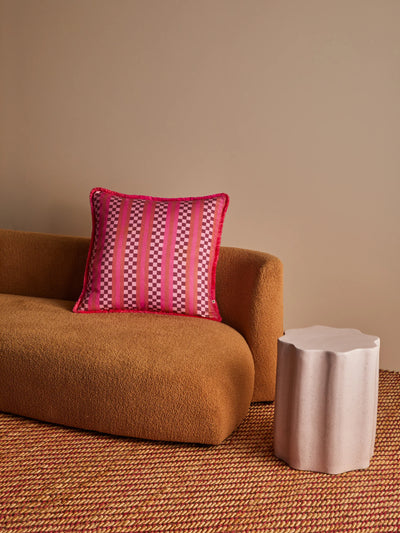 Marco Tile Pink 60cm cushion