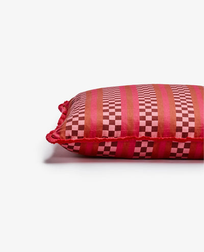 Marco Tile Pink 60cm cushion