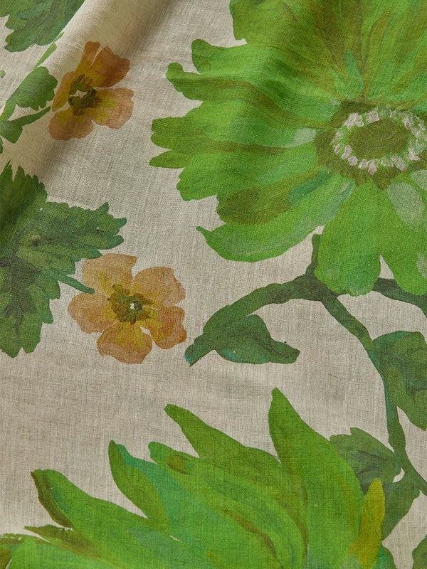 Marigold Leaf Fitted Sheet