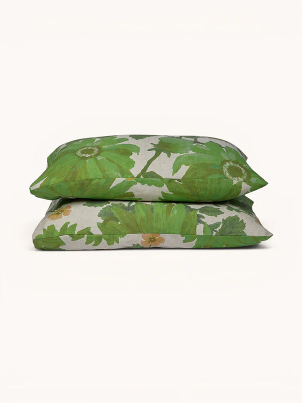 Marigold Leaf Standard Pillowcases
