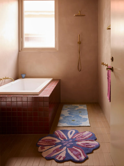 Meadow Blue Bath Mat