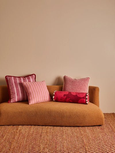 Mini Wave Pink 60cm cushion