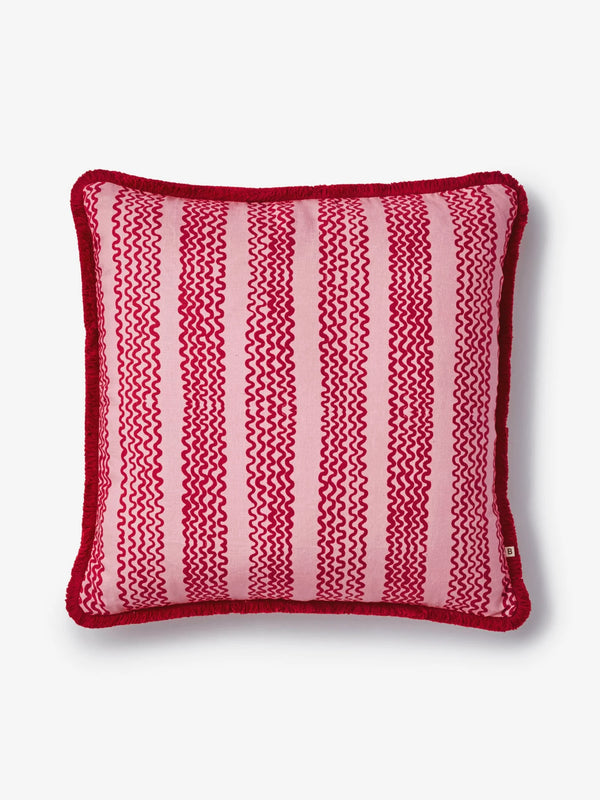 Mini Wave Pink 60cm cushion