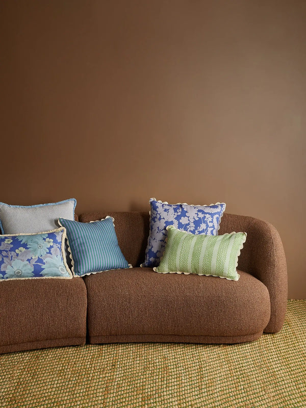 Nile Blue 60cm Cotton Cushion