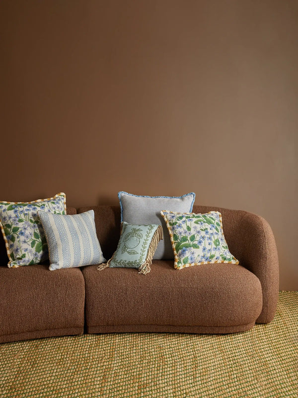 Nile Blue 60cm Cotton Cushion